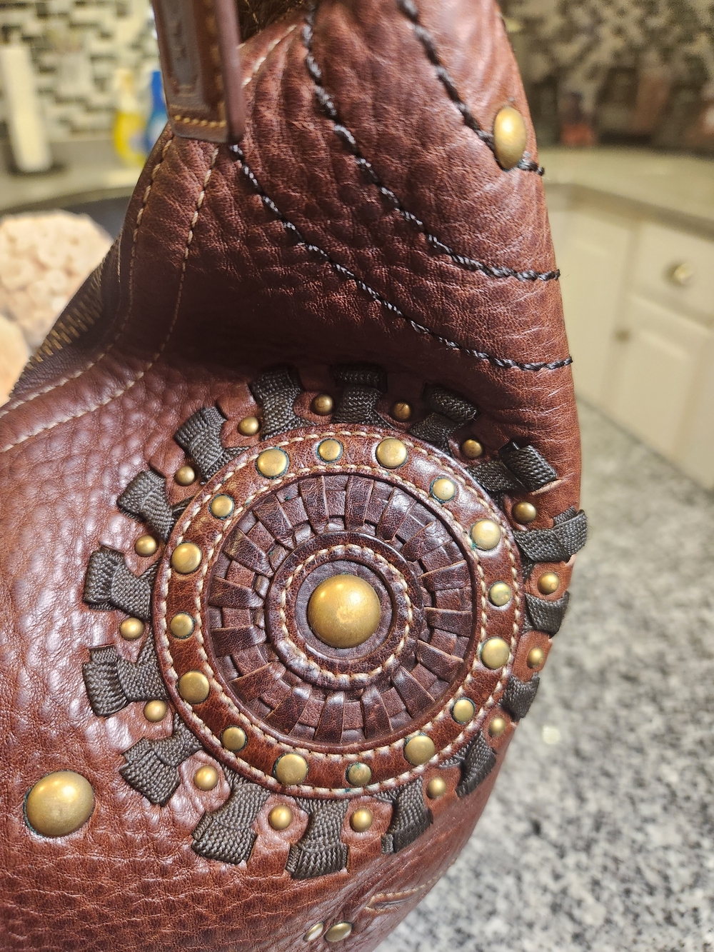 Coach Vintage Mia Studded Soho Leather Hobo Bag (Style Number 10063) - Picture 4 of 14